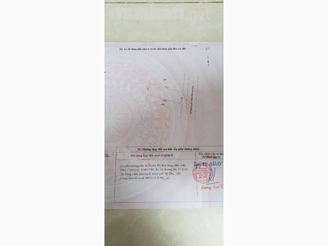 Nhà mặt tiền Nguyễn Minh Đường, Hùng Vương