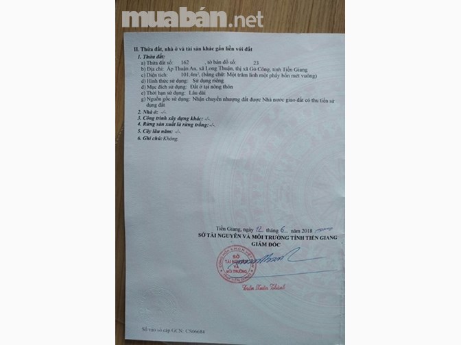 100% đất thổ cư, 5,5 x 18,6, giá 450tr
