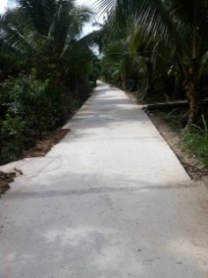 Bán đất thổ vườn DT: 5x28m, giá: 320tr, Mỹ Tho, đối diện BV Đa Khoa 1000 gường (đang xây dựng)