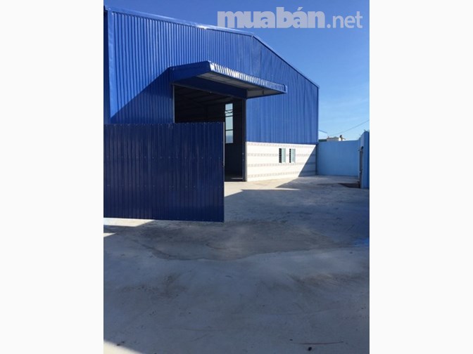 Cho thuê nhà xưởng mới vừa xây dựng xong