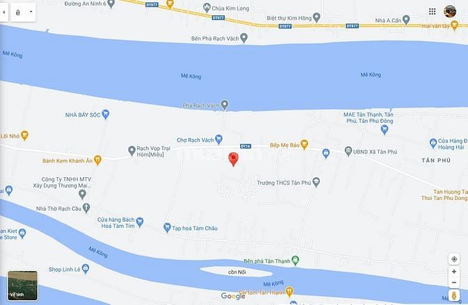 Chính chủ bán đất thổ vườn đường Hương Lộ 10, qua phà Tân Long