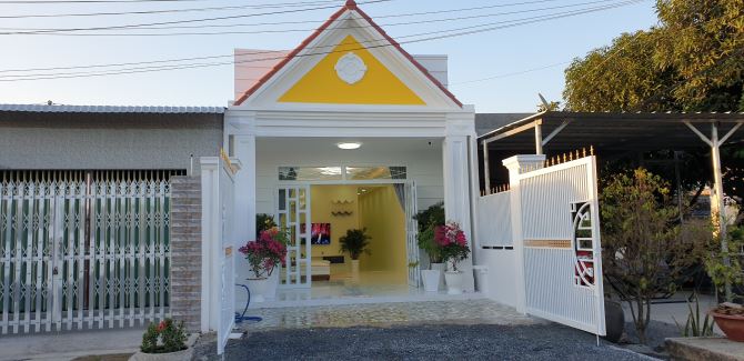 Nhà phố siêu đẹp ngay chợ Hưng Thạnh, Tiền Giang chỉ từ 650 triệu nhận nhà