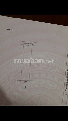 Bán lô đất thổ cư chính chủ ,Vị chí đẹp giá 300 triệu diện tích 73,6m2