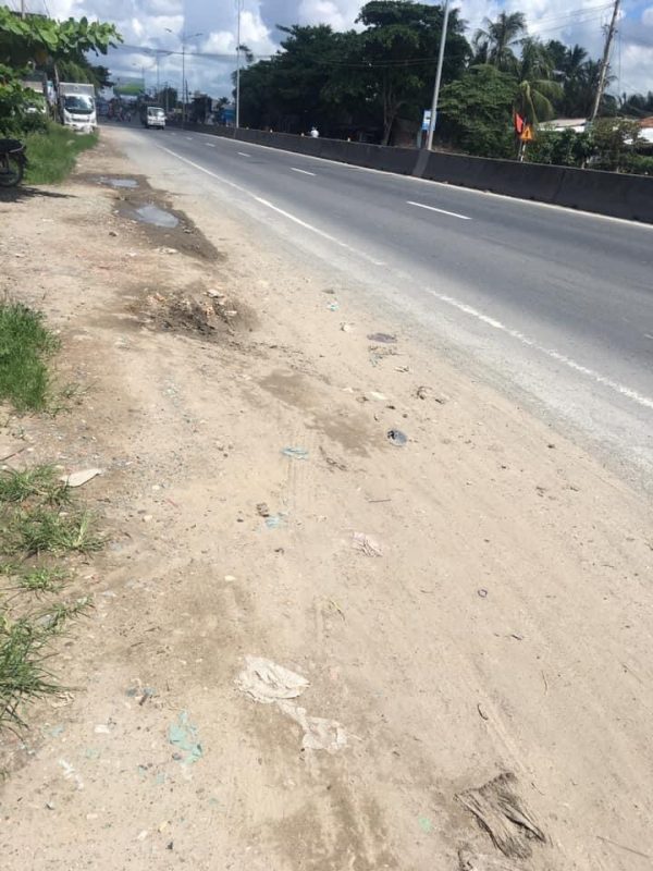 385m2 mặt tiền quốc lộ 1A,Long Hưng,Châu Thành,Tiền Giang.