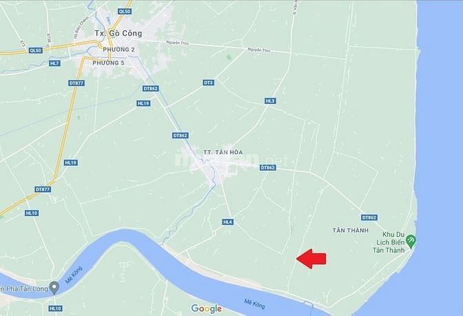 4.300m2 Đất nền Huyện Lộ 07 – Ấp Vàm Kinh Xã Tân Thành