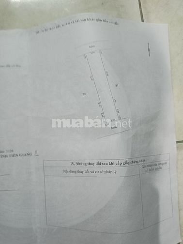 Bán nhà 2 mặt tiền xe 7 chỗ quay đầu tai thị xã Gò Công