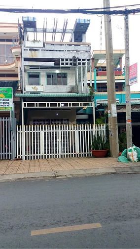 Bán gấp nhà mặt tiền QL50 cũ ,thị Trấn Chợ Gạo ,Tiền Giang