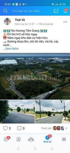 Đất Nền Giá Rẻ Châu Thành Tiền Giang