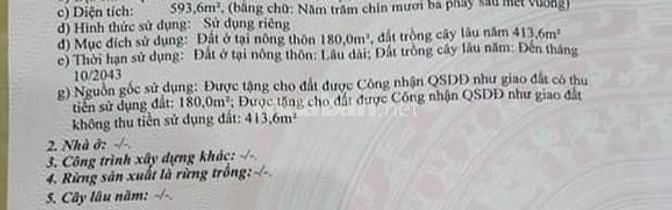 Bán Đất – Mặt Tiền đường Tỉnh Lộ 862 – Cạnh Khu Du Lịch Biển Tân Thành