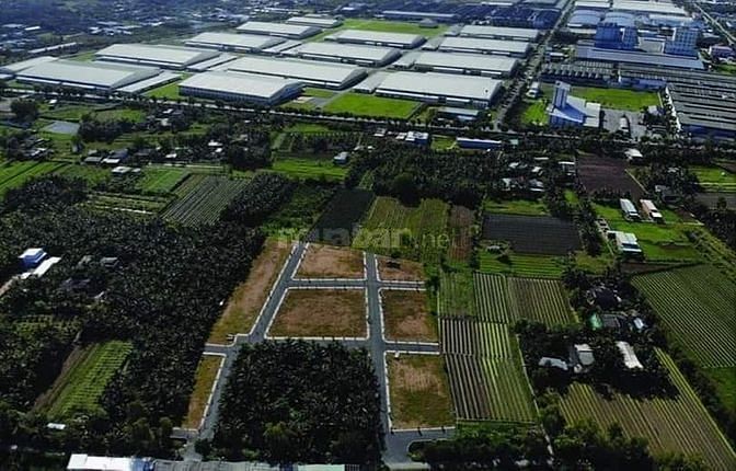 Đất thổ cư 100 % chỉ 630 triệu nền